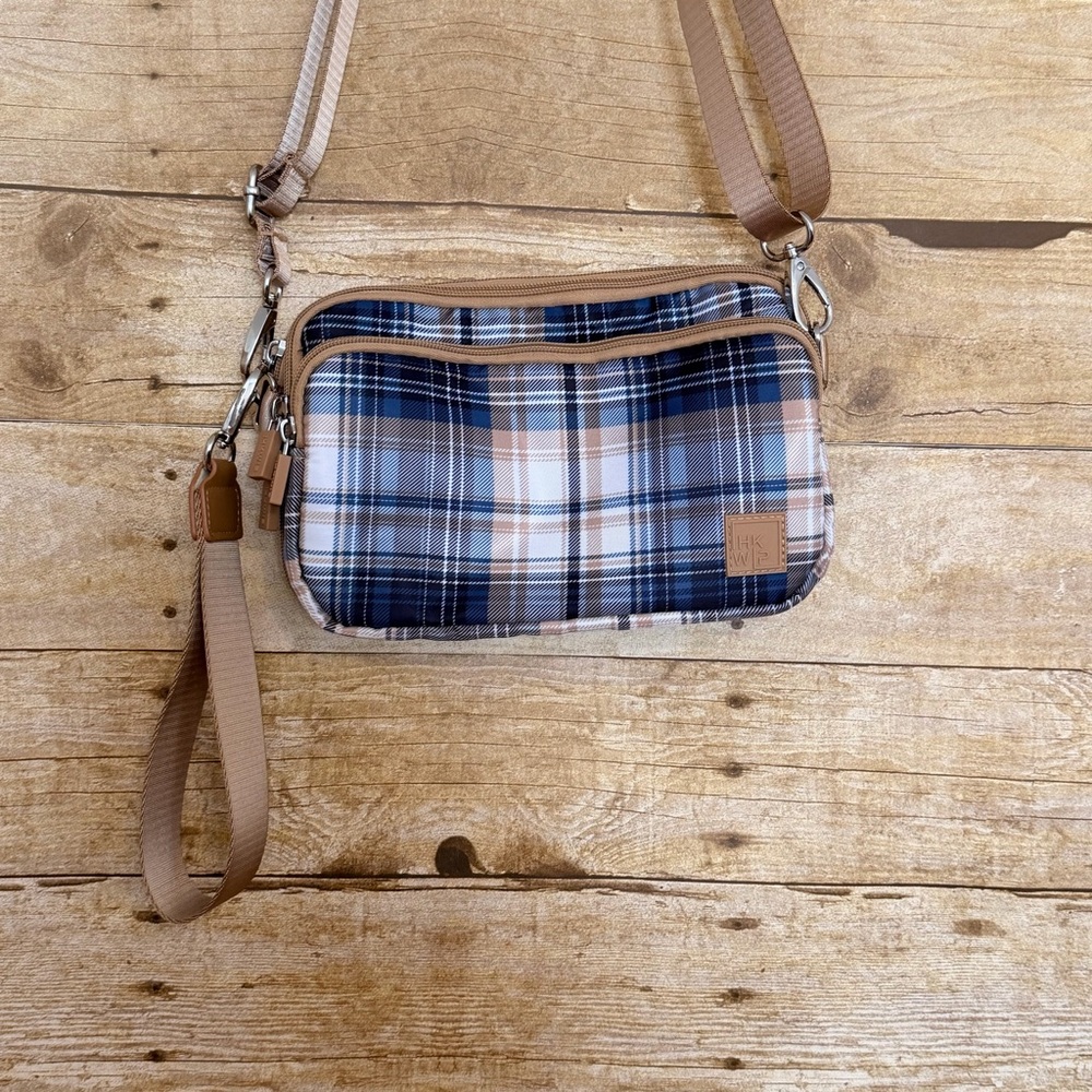 IHKWIP The RFID Daily Crossbody w/ Removable Wristlet - Positively Plaid - Picture 6 of 11